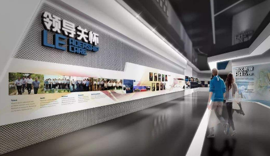 北京办公室装修公司：产业园展厅设计的方向和概念